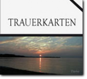 Trauerkarten und Trauerumschläge